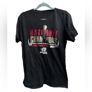 CRIMSON TIDE National Champions 2017 large vintage t shirt Alabama Bama Pride